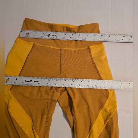 Lululemon Early Extension High-Rise Tight *28 Heathered Gold Size 4 - Picture 11 of 11